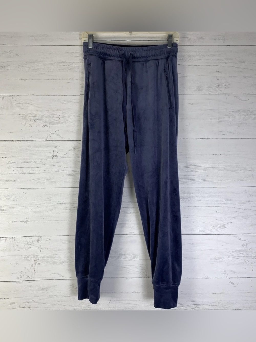 Offline By Aerie Plush Blue Velour Jogger Pants women's  Size small